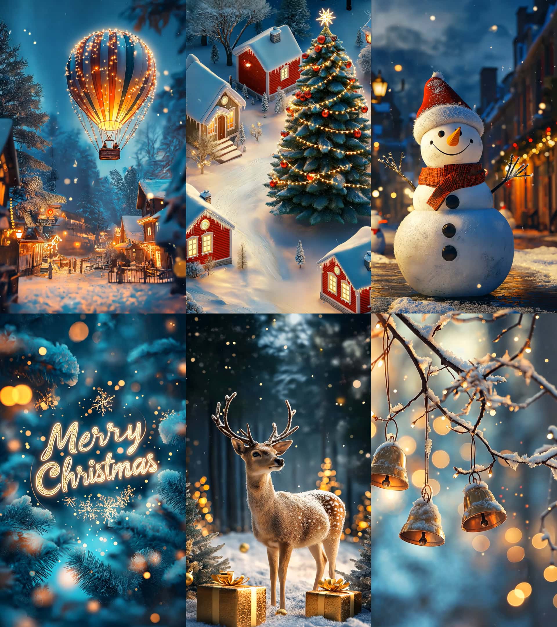 竖版圣诞节平安夜手机朋友圈背景视频预览